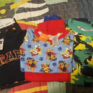 Lot of boys pajama sets